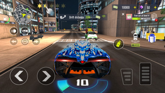 اسکرین شات 4 بازی Real Car Driving Night City