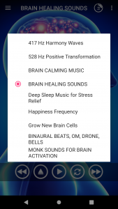 اسکرین شات برنامه Brain Waves - Binaural Beats 7