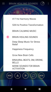 اسکرین شات 7 برنامه Brain Waves - Binaural Beats