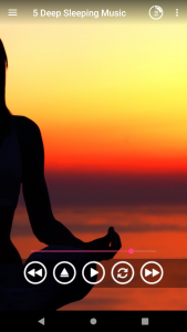 اسکرین شات برنامه Meditation music relaxation 3