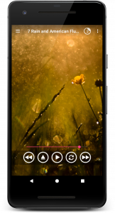 اسکرین شات 6 برنامه Rain Sounds - Sleep & Relax