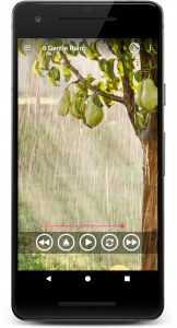 اسکرین شات 4 برنامه Rain Sounds - Sleep & Relax