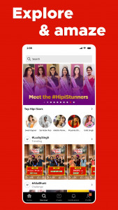 اسکرین شات 5 برنامه Hipi - Short Videos | Rewards