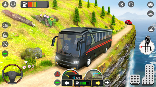 اسکرین شات برنامه Bus Simulator 3D - Bus Games 1