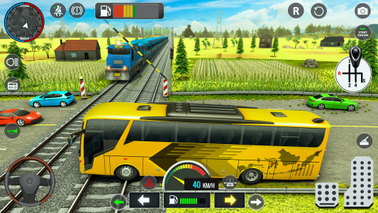 اسکرین شات برنامه Bus Simulator 3D - Bus Games 3