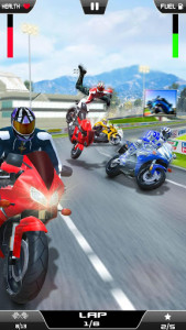 اسکرین شات بازی Thumb Moto Race - New Bike Race Games 2020 4