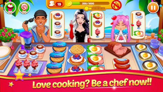 اسکرین شات بازی Cooking Tasty Chef : Master Fever Madness Games 2