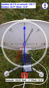 اسکرین شات 2 برنامه Satellite compass
