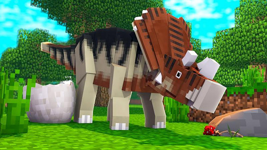 اسکرین شات برنامه Dinosaur mods for Minecraft PE 1