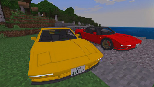 اسکرین شات 2 برنامه Cars and vehicles for MCPE