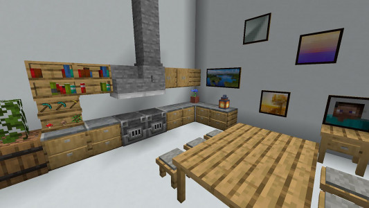 اسکرین شات برنامه Decorations and Furniture Mod 3
