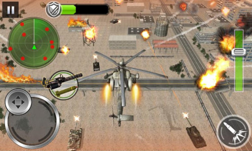 اسکرین شات بازی Air Gunship Battle 3D 2