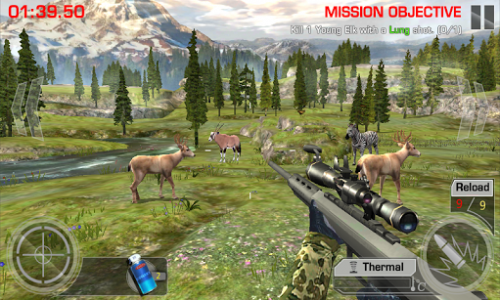 اسکرین شات بازی Deer Hunting Kill Shot 3