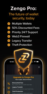 اسکرین شات برنامه Zengo: Crypto & Bitcoin Wallet 6