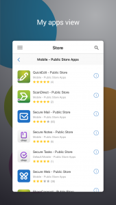 اسکرین شات 4 برنامه Citrix Secure Hub