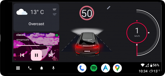 اسکرین شات برنامه AutoZen-Car Dashboard&Launcher 7