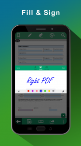 اسکرین شات برنامه Right PDF Reader 4