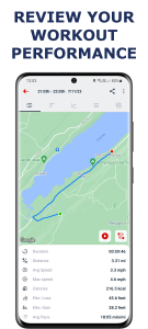 اسکرین شات 3 برنامه Cycling app — Bike Tracker