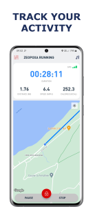 اسکرین شات 1 برنامه Running & Jogging, Run tracker