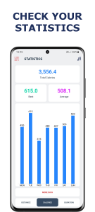 اسکرین شات برنامه Pedometer app — Step Counter 5
