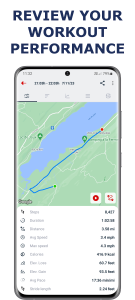 اسکرین شات 2 برنامه Pedometer app — Step Counter