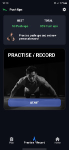 اسکرین شات 4 برنامه Zeopoxa Push Ups Workout