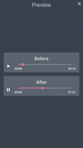 اسکرین شات برنامه AndroSound Audio Editor 8