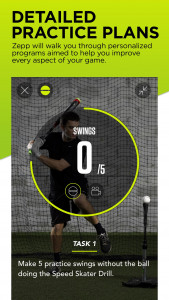 اسکرین شات برنامه Zepp Baseball - Softball 2