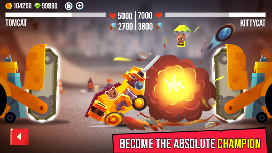 اسکرین شات 5 بازی CATS: Crash Arena Turbo Stars