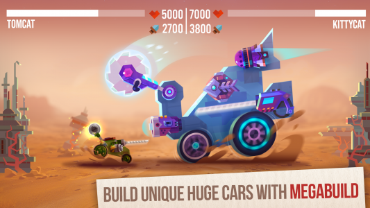 اسکرین شات بازی CATS: Crash Arena Turbo Stars 1