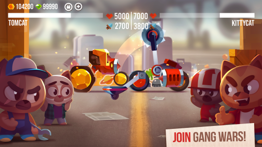 اسکرین شات 4 بازی CATS: Crash Arena Turbo Stars
