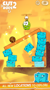 اسکرین شات بازی Cut the Rope 2 5