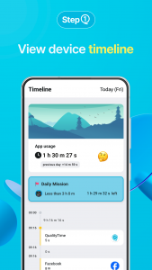 اسکرین شات 2 برنامه QualityTime : Phone Addiction