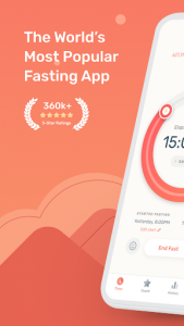 اسکرین شات برنامه Zero - Fasting Tracker 1