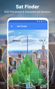 اسکرین شات برنامه Satellite Dish align Finder 1