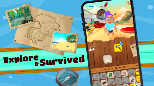 اسکرین شات 4 بازی Kraken Island - Merge & Craft