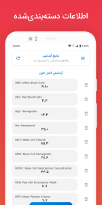 اسکرین شات برنامه آزمایش‌خوان مویرگ 4