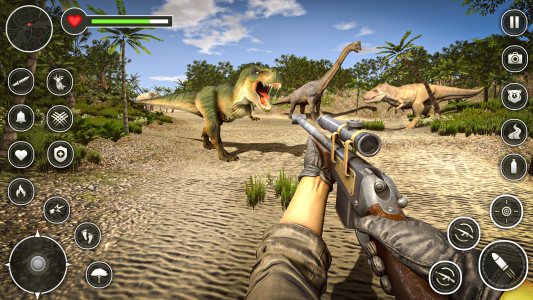 اسکرین شات بازی Dinosaur Hunter 3D Game 4