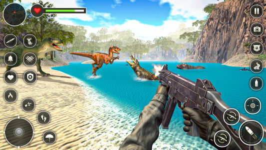اسکرین شات بازی Dinosaur Hunter 3D Game 5