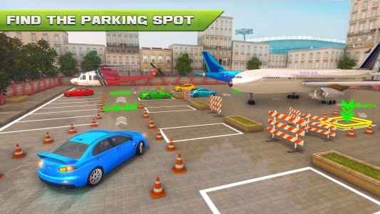 اسکرین شات بازی Car Airport - Parking Games 1