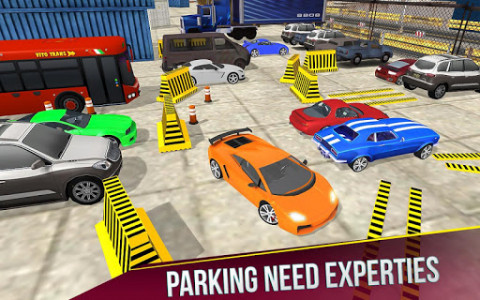 اسکرین شات بازی Airport Car Driving Games: Parking Simulator 2