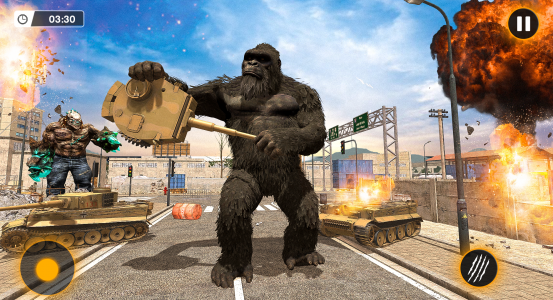 اسکرین شات بازی Godzilla vs Monster Kong Fight 5