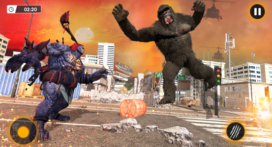 اسکرین شات بازی Godzilla vs Monster Kong Fight 4