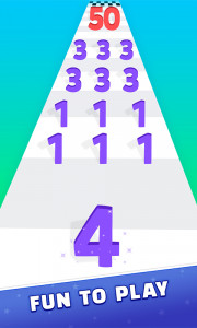 اسکرین شات بازی Merge Master : Number Run 2