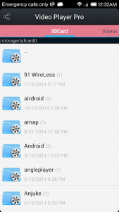 اسکرین شات برنامه Video Player Pro for Android 3