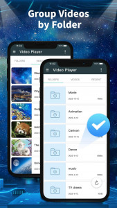 اسکرین شات برنامه Video Player for Android 8