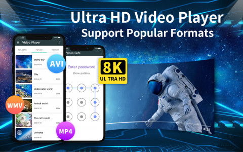 اسکرین شات برنامه Video Player for Android 1