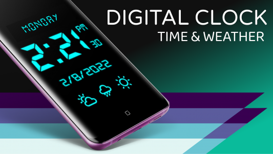 اسکرین شات برنامه SmartClock - LED Digital Clock 1