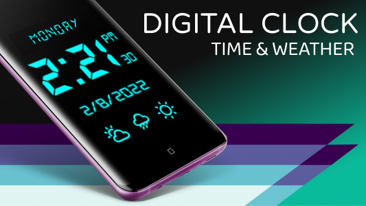 اسکرین شات برنامه SmartClock - LED Digital Clock 1
