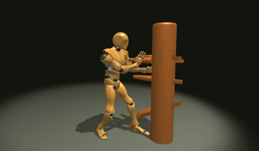 اسکرین شات برنامه VR Wing Chun Trainer 3